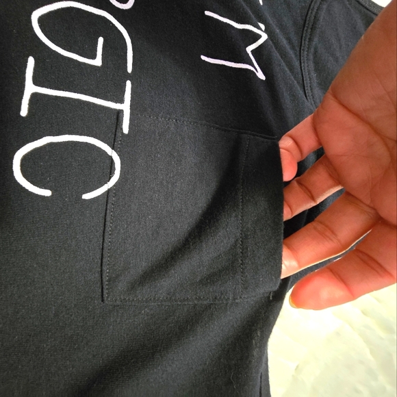 SO Racerback Tank Top. Black. Size L - Picture 2 of 5